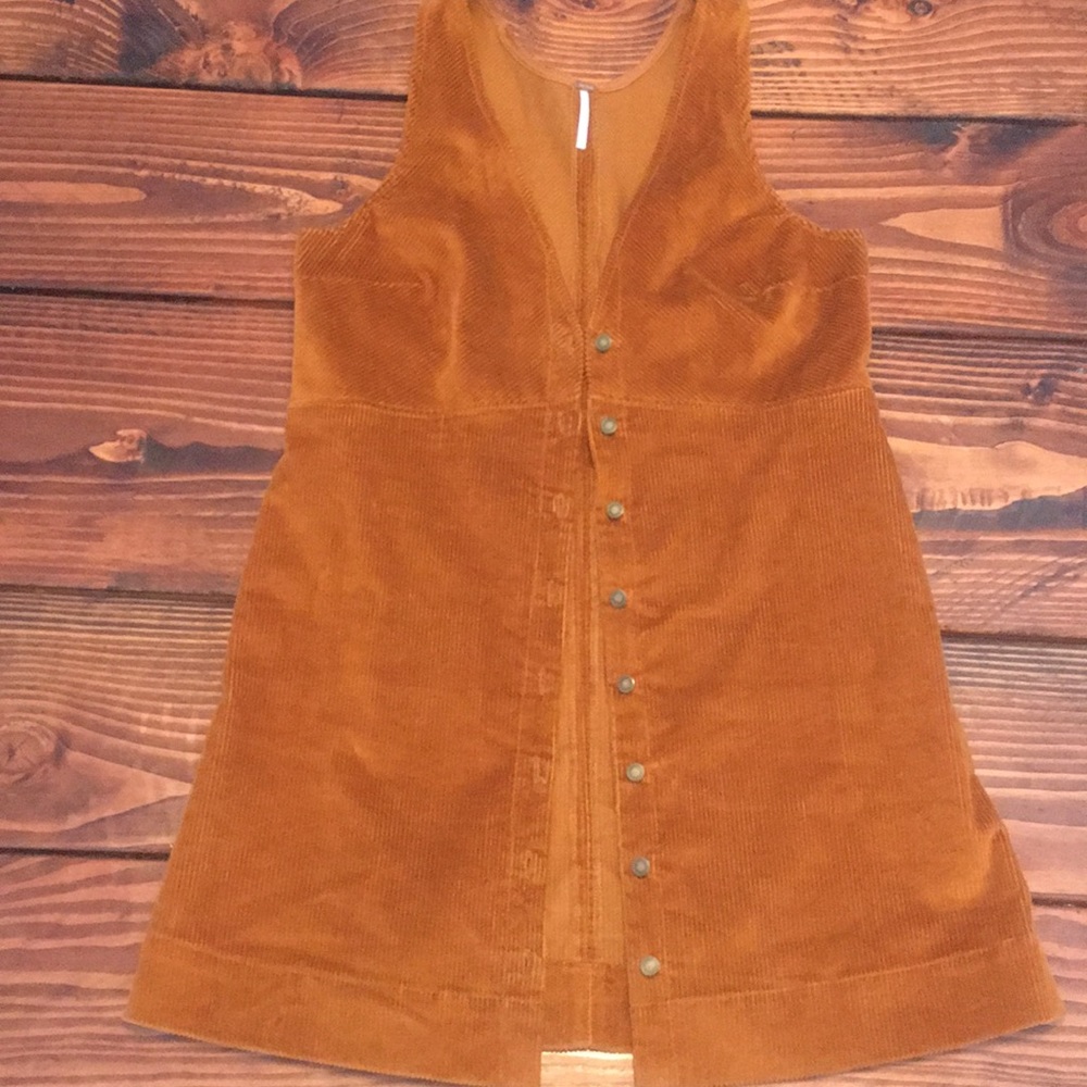 Free people Corduroy  Jumper dress